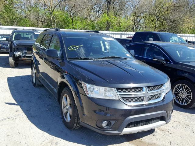 3D4PG1FG9BT539035 - 2011 DODGE JOURNEY MA BLACK photo 1