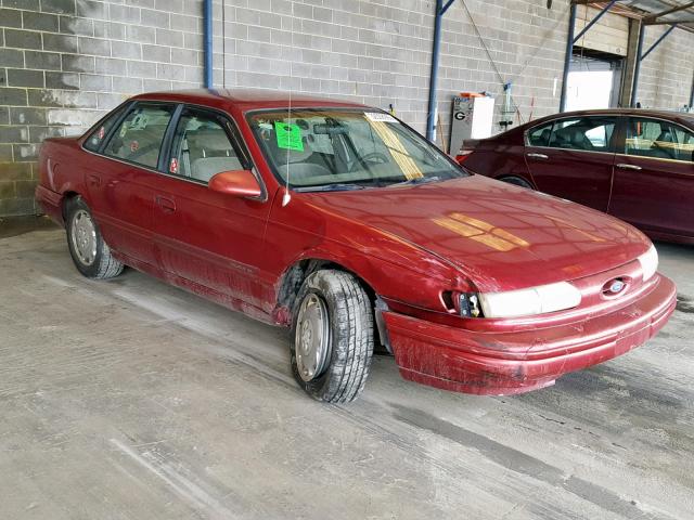 1FALP52U9SA313153 - 1995 FORD TAURUS GL BURGUNDY photo 1