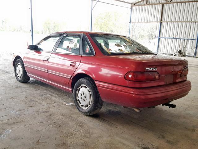 1FALP52U9SA313153 - 1995 FORD TAURUS GL BURGUNDY photo 3