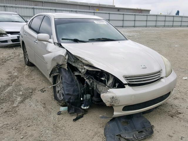 JTHBA30G145004943 - 2004 LEXUS ES 330 SILVER photo 1