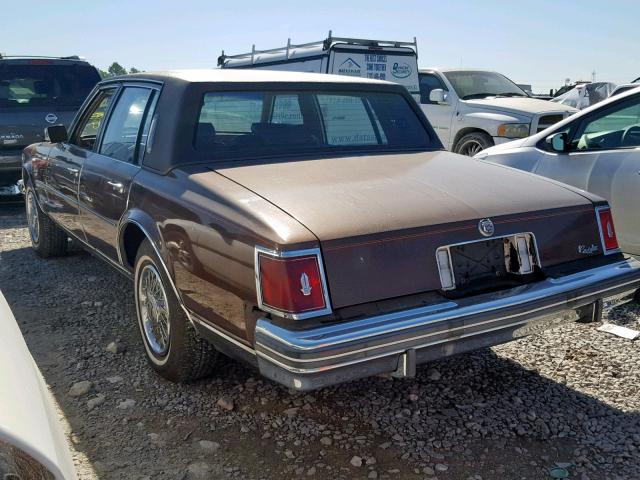 6S69N99467452 - 1979 CADILLAC SEVILLE BROWN photo 3