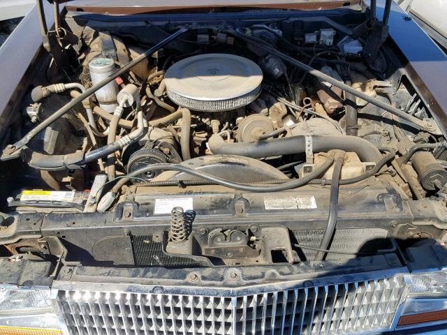 6S69N99467452 - 1979 CADILLAC SEVILLE BROWN photo 7