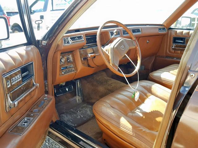 6S69N99467452 - 1979 CADILLAC SEVILLE BROWN photo 9