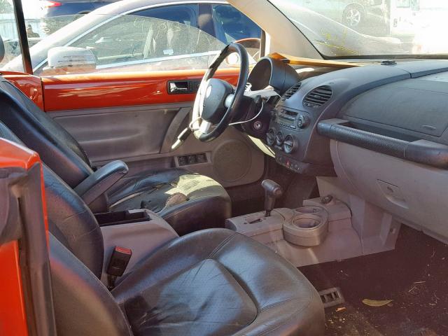 3VWCK21Y53M307203 - 2003 VOLKSWAGEN NEW BEETLE Narıncı foto 5