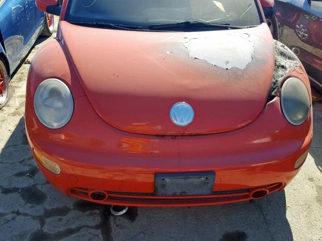 3VWCK21Y53M307203 - 2003 VOLKSWAGEN NEW BEETLE Narıncı foto 7