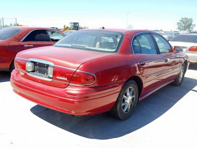 1G4HR54K84U145024 - 2004 BUICK LESABRE LI RED photo 4