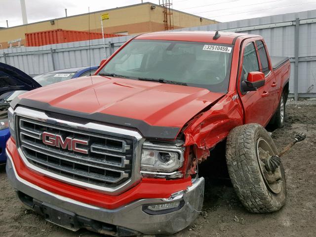 1GTV2MECXHZ234387 - 2017 GMC SIERRA K15 RED photo 2