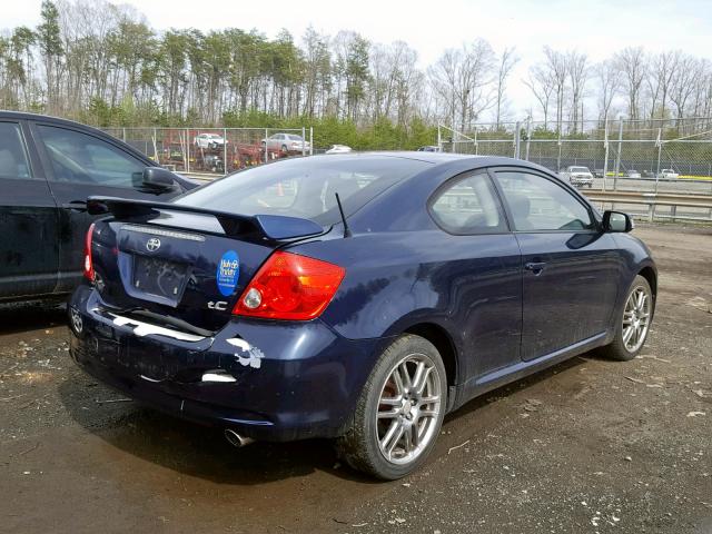 JTKDE177560064256 - 2006 TOYOTA SCION TC ლურჯი ფოტო 4