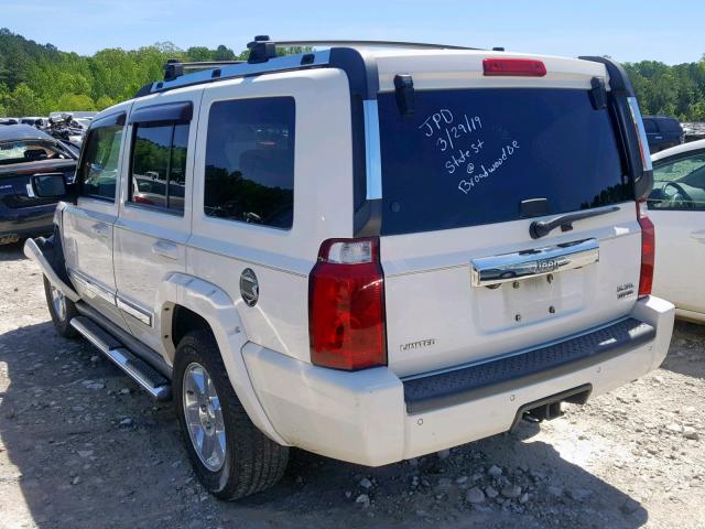 1J8HH58286C329124 - 2006 JEEP COMMANDER 白色 照片 3