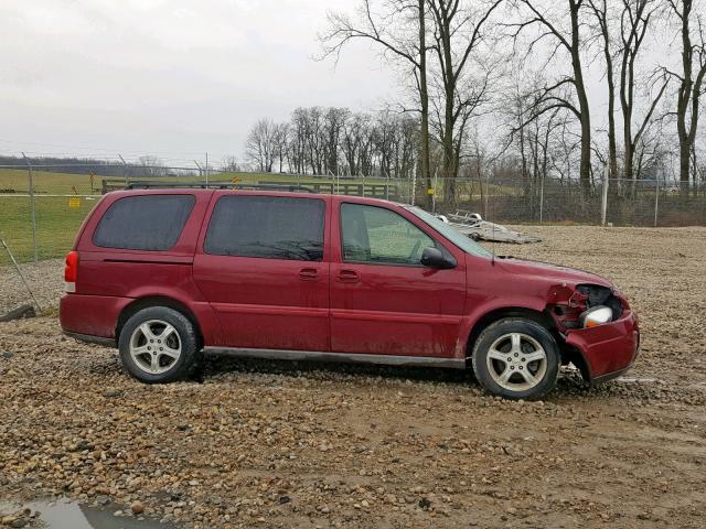1GNDV23L25D291872 - 2005 CHEVROLET UPLANDER L 勃艮第红 照片 9