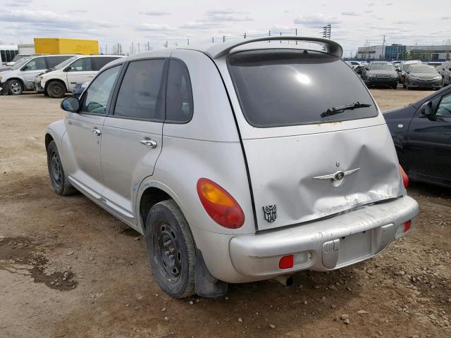 3C4FY48B65T520956 - 2005 CHRYSLER PT CRUISER SILVER photo 3