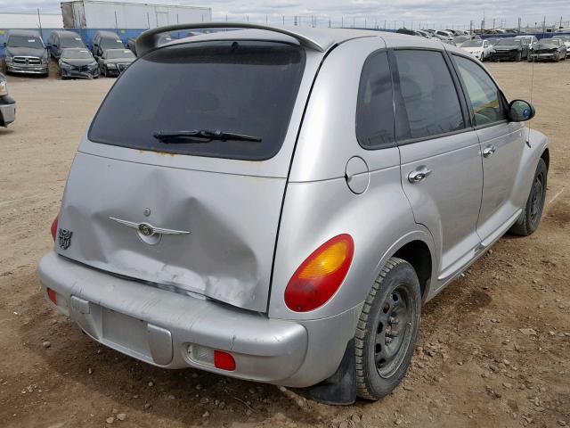 3C4FY48B65T520956 - 2005 CHRYSLER PT CRUISER SILVER photo 4