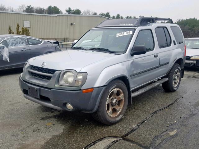 5N1MD28Y43C675571 - 2003 NISSAN XTERRA SE SILVER photo 2