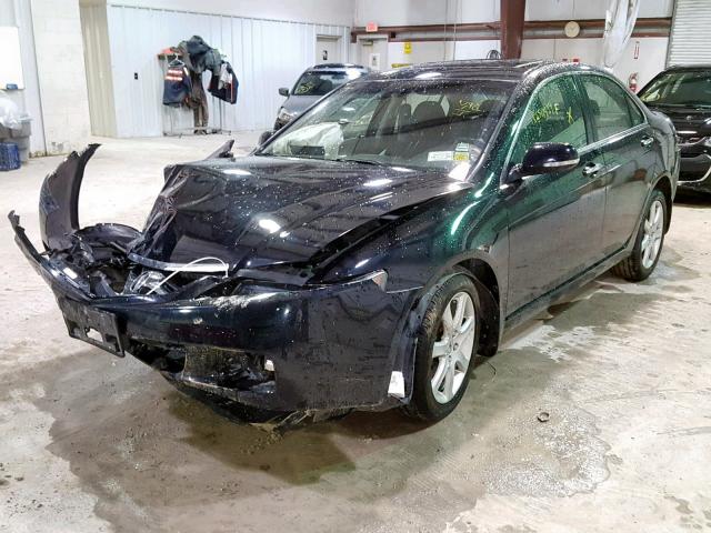 JH4CL96924C011213 - 2004 ACURA TSX BLACK photo 2