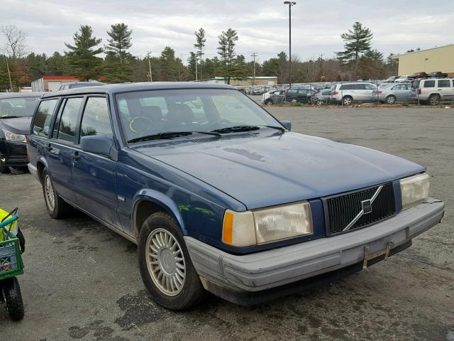 YV1FW8706N1343646 - 1992 VOLVO 740 BLUE photo 1