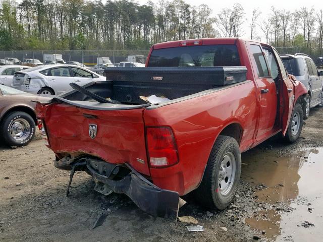 1C6RR6FG7FS645902 - 2015 RAM 1500 ST RED photo 4