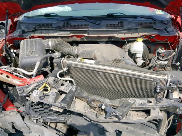 1C6RR6FG7FS645902 - 2015 RAM 1500 ST RED photo 7
