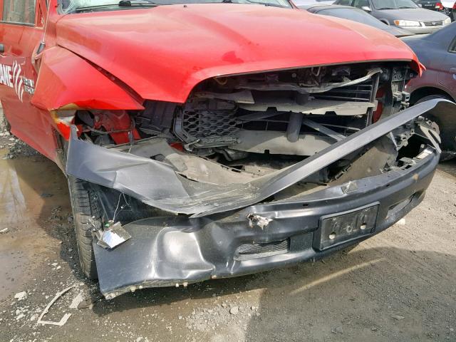 1C6RR6FG7FS645902 - 2015 RAM 1500 ST RED photo 9