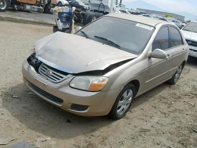 KNAFE122075482141 - 2007 KIA SPECTRA EX TAN photo 2