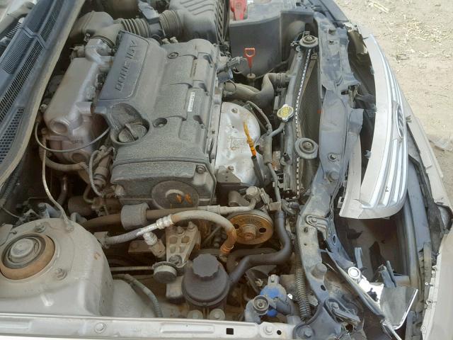 KNAFE122075482141 - 2007 KIA SPECTRA EX TAN photo 9