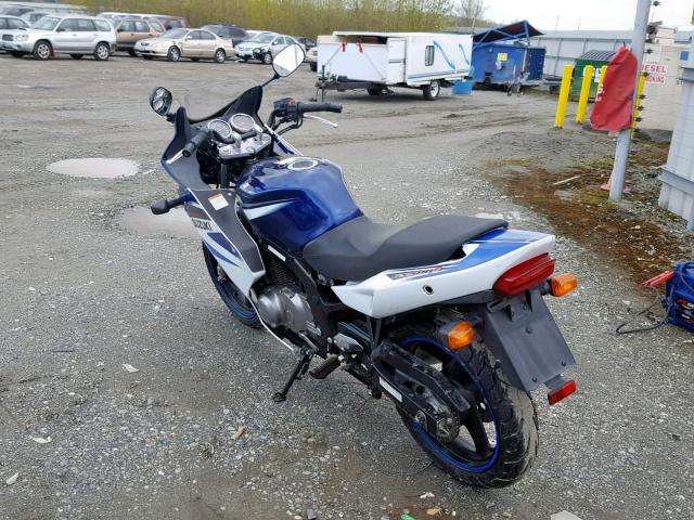 VTTGM51A882100772 - 2008 SUZUKI GS500 BLUE photo 3