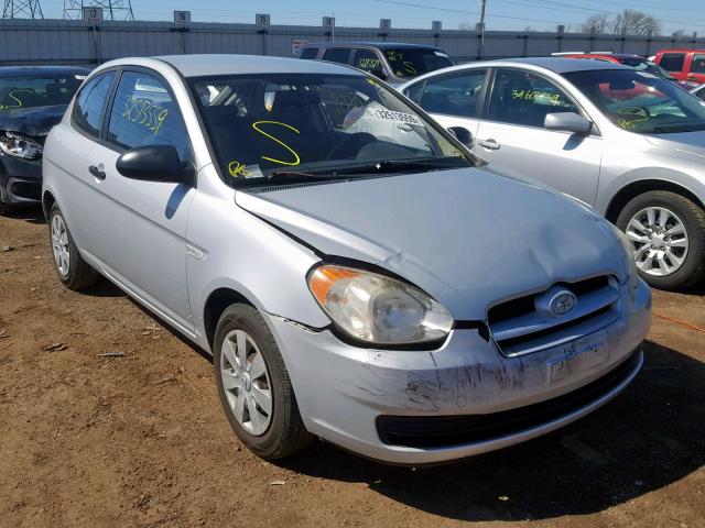 KMHCM36C57U032493 - 2007 HYUNDAI ACCENT GS SILVER photo 1