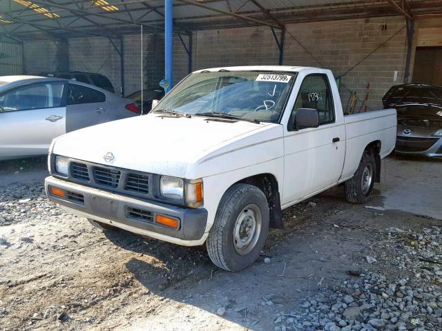 1N6SD11S7PC322157 - 1993 NISSAN TRUCK SHOR WHITE photo 2