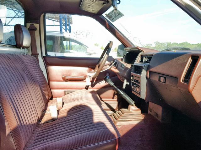 1N6SD11S7PC322157 - 1993 NISSAN TRUCK SHOR WHITE photo 5