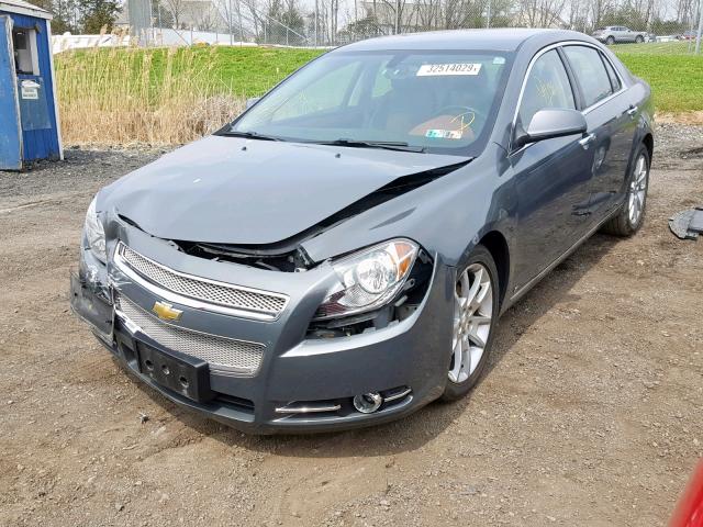 1G1ZK57B49F164084 - 2009 CHEVROLET MALIBU LTZ GRAY photo 2