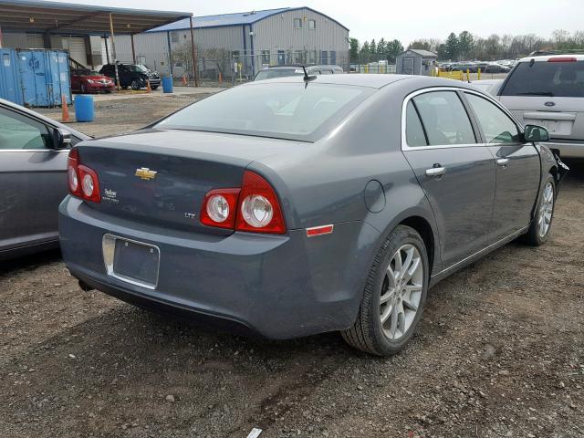 1G1ZK57B49F164084 - 2009 CHEVROLET MALIBU LTZ GRAY photo 4