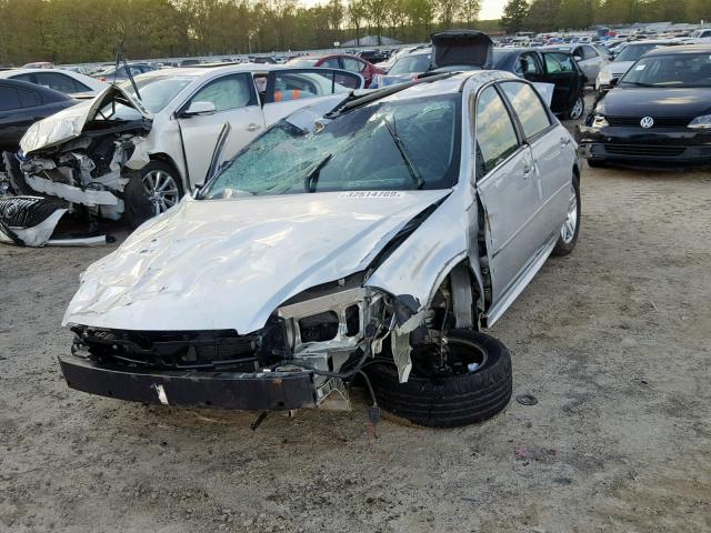 2G1WB5E39E1101188 - 2014 CHEVROLET IMPALA LIM SILVER photo 2