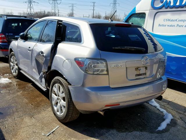 JM3ER293570120351 - 2007 MAZDA CX-7 SILVER photo 3