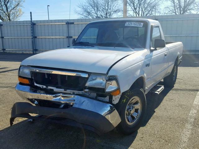 1FTYR10C6YPA97099 - 2000 FORD RANGER WHITE photo 2