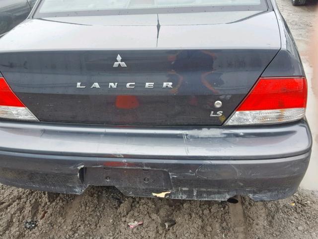 JA3AJ36E03U606299 - 2003 MITSUBISHI LANCER LS GRAY photo 9