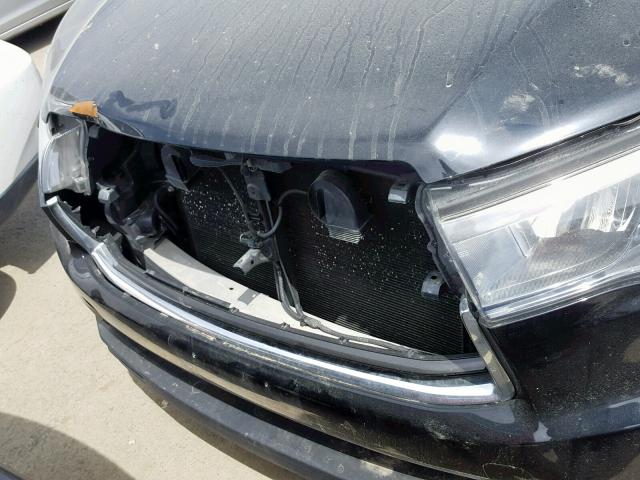 5TDZKRFH1FS066873 - 2015 TOYOTA HIGHLANDER BLUE photo 9