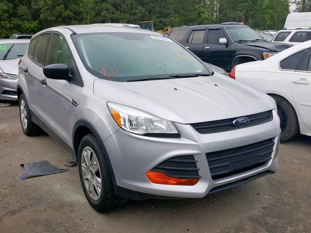 1FMCU0F73GUA48922 - 2016 FORD ESCAPE S SILVER photo 1