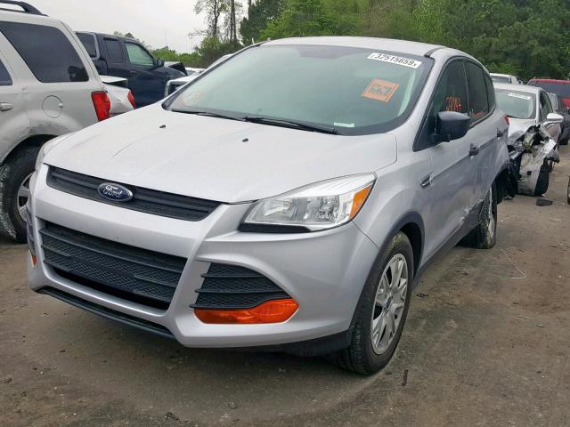 1FMCU0F73GUA48922 - 2016 FORD ESCAPE S SILVER photo 2