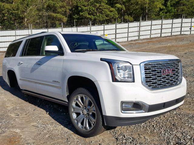 1GKS2HKJ3JR186156 - 2018 GMC YUKON XL D WHITE photo 1