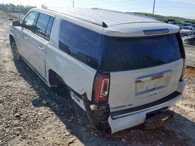 1GKS2HKJ3JR186156 - 2018 GMC YUKON XL D WHITE photo 3