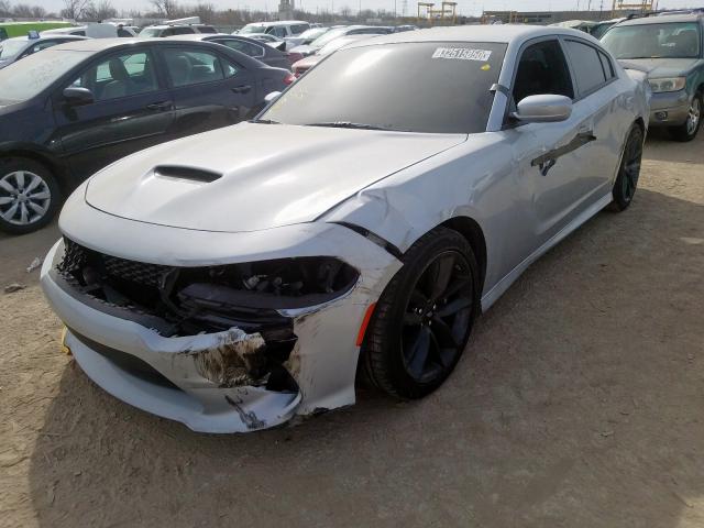 2C3CDXGJ6KH740292 - 2019 DODGE CHARGER SCAT PACK  photo 2