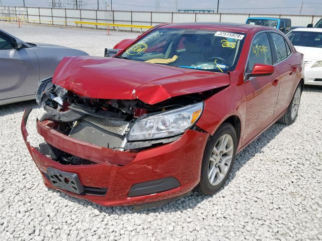 1G11D5RR8DF107820 - 2013 CHEVROLET MALIBU 1LT 红色 照片 2