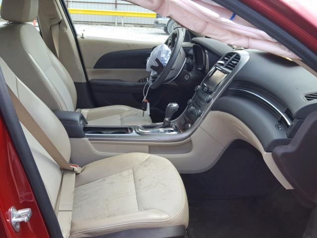 1G11D5RR8DF107820 - 2013 CHEVROLET MALIBU 1LT 红色 照片 5