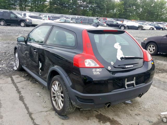 YV1MK672882055859 - 2008 VOLVO C30 T5 BLACK photo 3