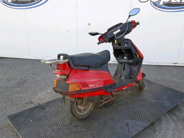 JYA3EKC05XA039298 - 1999 YAMAHA XC125 RED photo 4