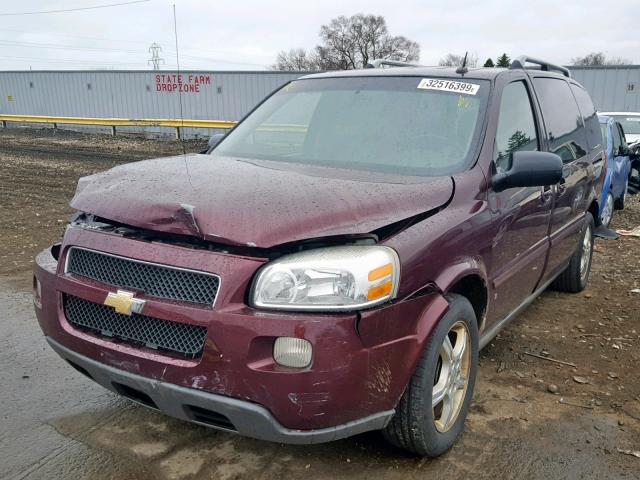 1GNDV33L46D129524 - 2006 CHEVROLET UPLANDER L 勃艮第红 照片 2