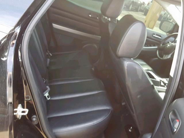 JM3ER2W32A0345371 - 2010 MAZDA CX-7 BLACK photo 6