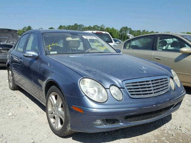 WDBUF56JX6A842956 - 2006 MERCEDES-BENZ E 350 BLUE photo 1