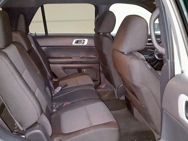 1FMHK8D89CGA43996 - 2012 FORD EXPLORER X SILVER photo 6