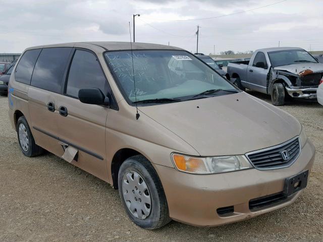 2HKRL1856YH555053 - 2000 HONDA ODYSSEY LX GOLD photo 1