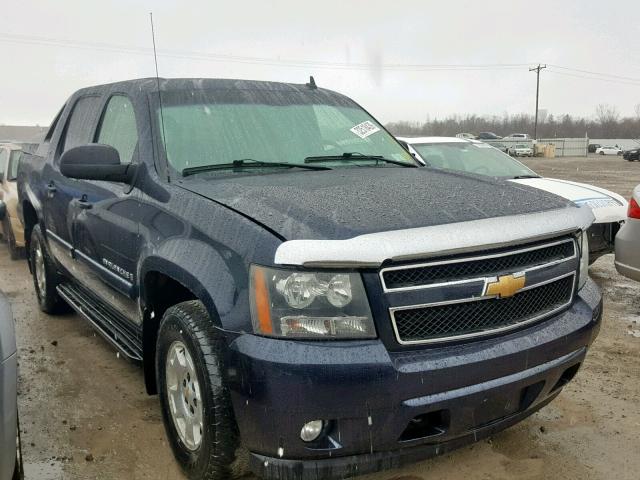 3GNFK12348G309275 - 2008 CHEVROLET AVALANCHE BLUE photo 1